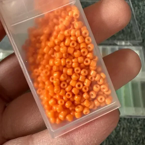 HUGE LOT - Seed Beads, Opaque, Lined, Some Bugle Beads, Containers INCLUDED! - Picture 7 of 7